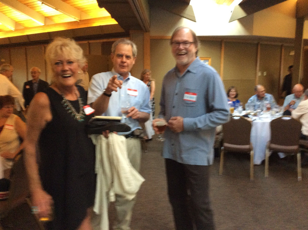 from left: Tammy Telleen, Johnny Rives, and Ron Wells