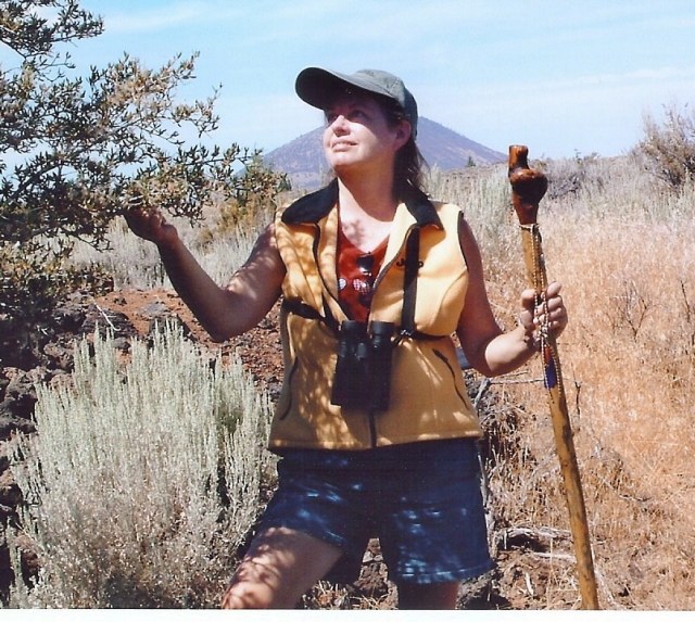 Sue McCallum Seaton and her husband were camping, hiking, and birding in Lava Beds National Monument October 2005.